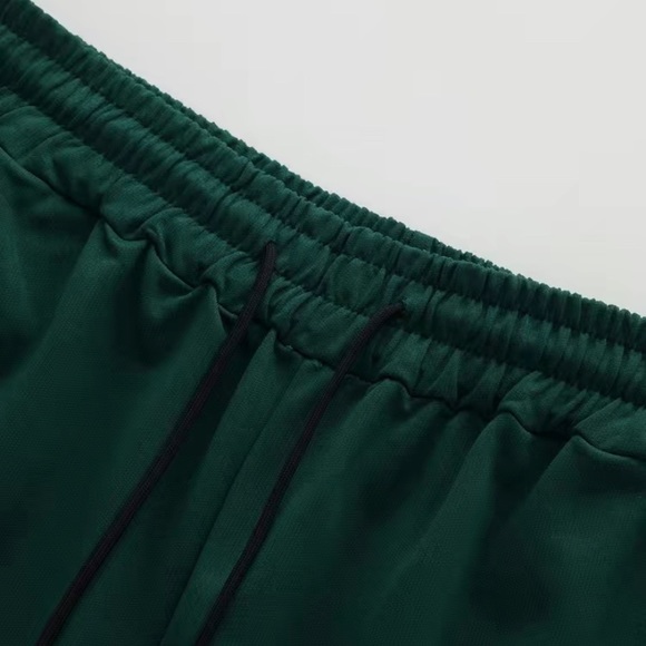 Men’s Stylish Loose Shorts, Cross Drawstring print. - Picture 9 of 12